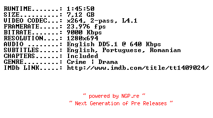 NFO for the release Men.In.Black.3.2012.720p.Bluray.X264-KRAS by KRAS