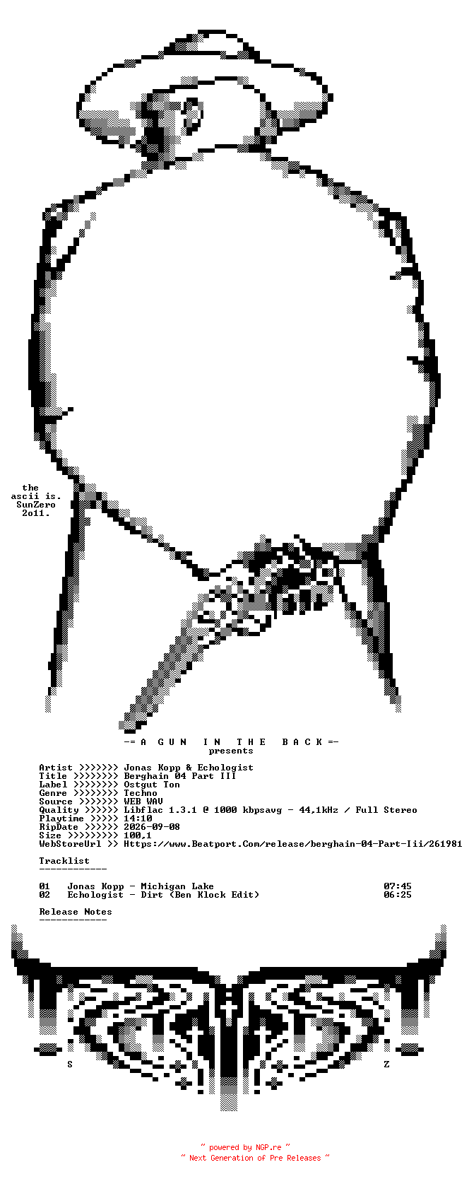 NFO for the release Jonas_Kopp_And_Echologist-Berghain_04_Part_III-(OTONDIGITAL02)-16BIT-WEB-FLAC-2010-AGITB by AGITB