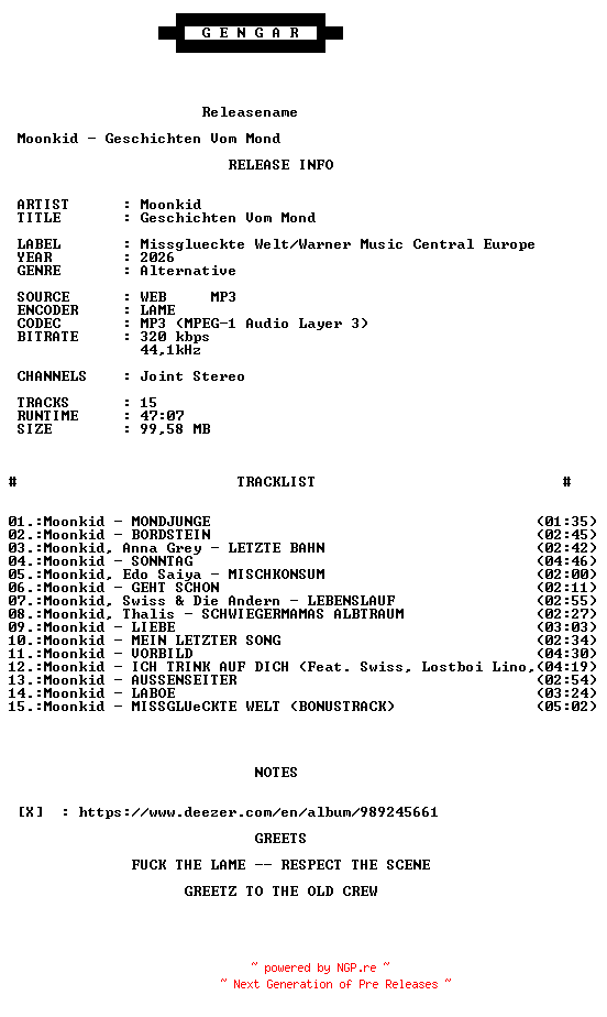 NFO for the release Moonkid-Geschichten_Vom_Mond-WEB-DE-2026-GANGA by GANGA
