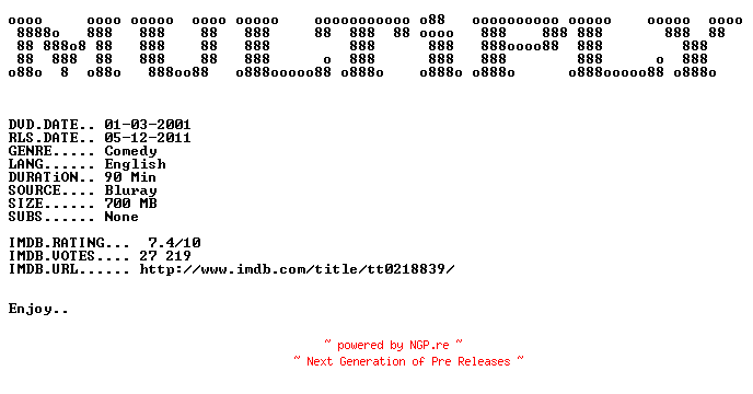NFO for the release Best.In.Show.2000.iNTERNAL.BDRip.XViD-MULTiPLY by MULTiPLY