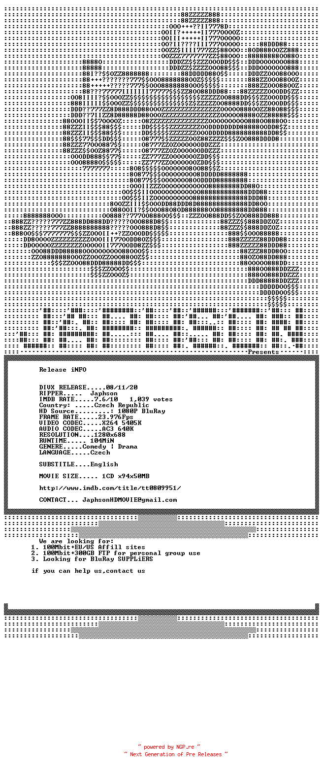 NFO for the release Empties.2007.720p.BluRay.x264-Japhson by Japhson
