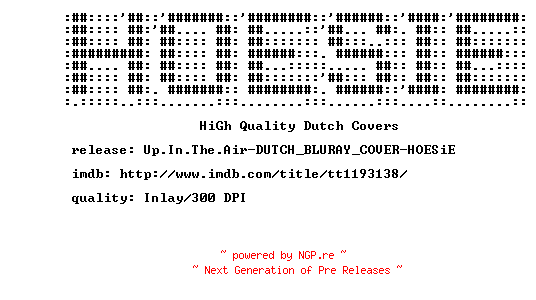 NFO for the release Up.In.The.Air-DUTCH_BLURAY_COVER-HOESiE by HOESiE