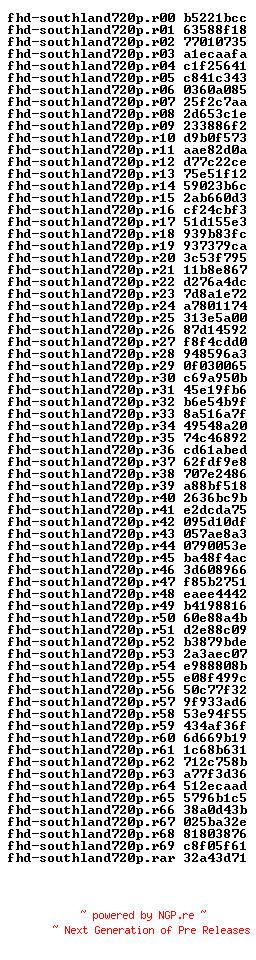 NFO for the release Southland.Tales.2006.FRENCH.720p.BluRay.x264-FHD by FHD