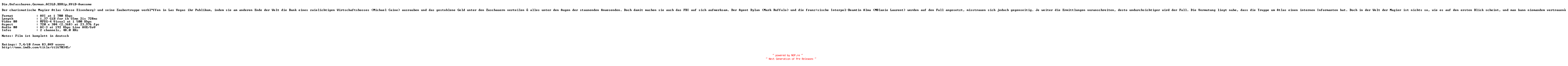 NFO for the release Die.Unfassbaren.German.AC3LD.BDRip.XViD-Awesome by Awesome