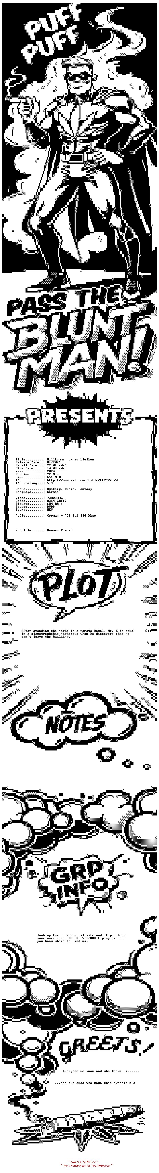 NFO for the release Willkommen.um.zu.bleiben.GERMAN.2024.DVDRiP.x264-PtBM by PtBM