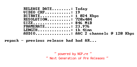 NFO for the release Bettie.Page.Reveals.All.2012.REPACK.BDRip.x264-IntoTheVoid by IntoTheVoid
