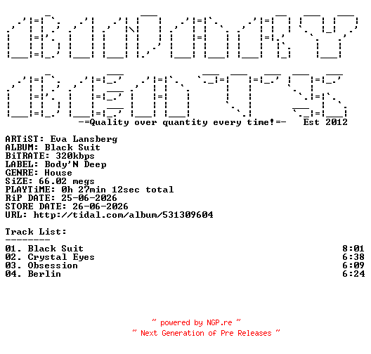 NFO for the release Eva_Lansberg-Black_Suit-(BND024)-WEB-2026-BB by BB
