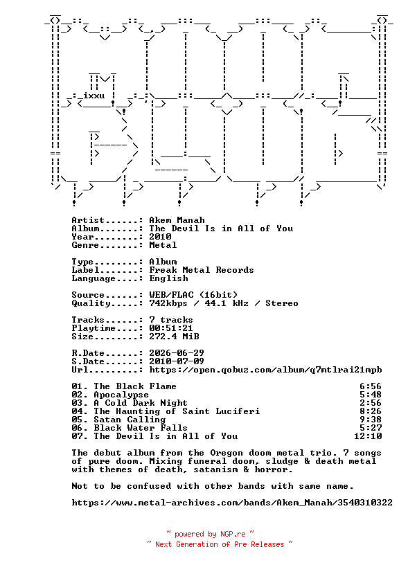 NFO for the release Akem_Manah-The_Devil_Is_in_All_of_You-16BIT-WEB-FLAC-2010-MOONBLOOD by MOONBLOOD