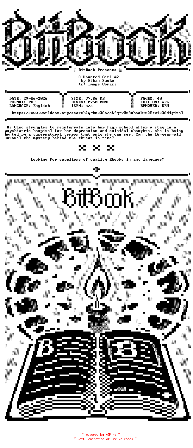 NFO for the release Image.Comics.-.A.Haunted.Girl.No.02.2023.Retail.Comic.eBook-BitBook by BitBook