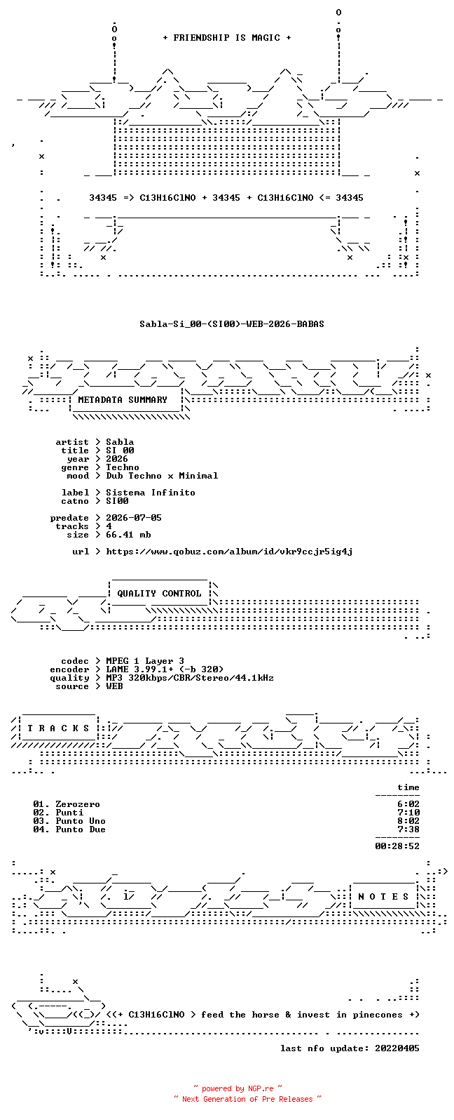 NFO for the release Sabla-Si_00-(SI00)-WEB-2026-BABAS by BABAS