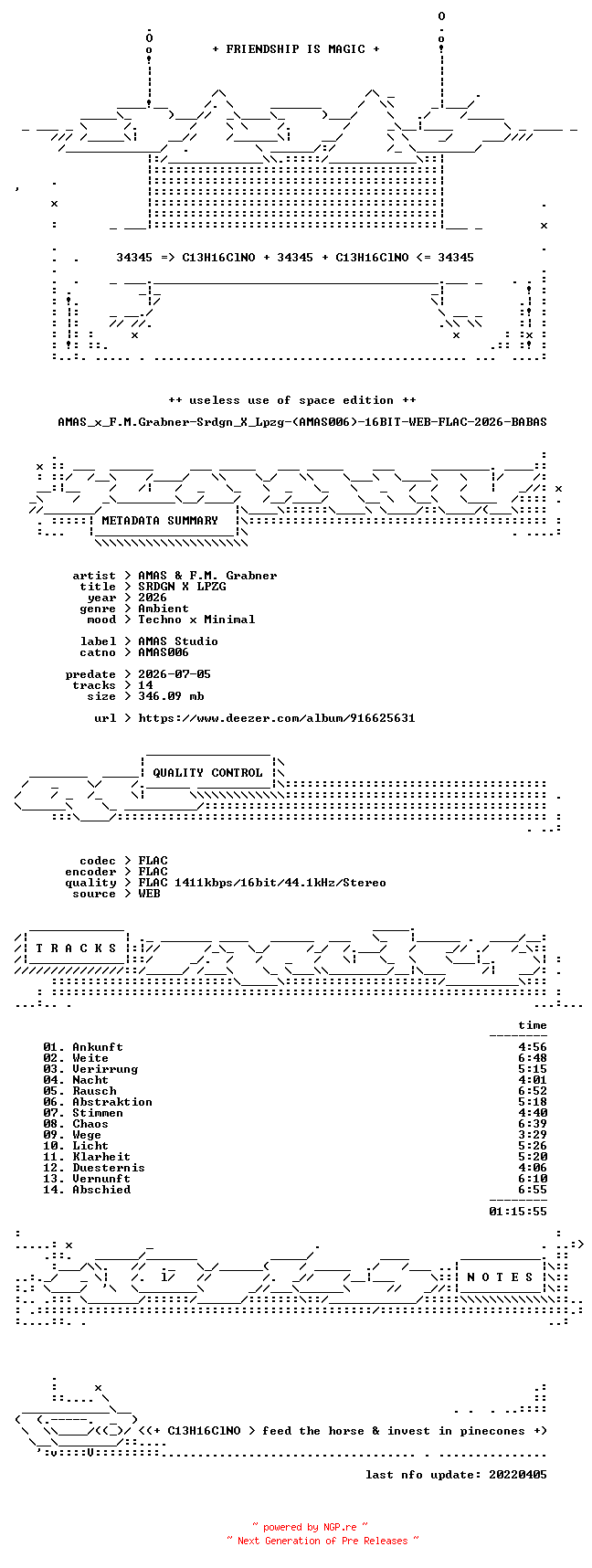 NFO for the release AMAS_x_F.M.Grabner-Srdgn_X_Lpzg-(AMAS006)-16BIT-WEB-FLAC-2026-BABAS by BABAS
