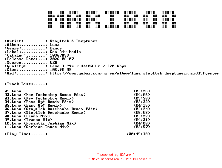 NFO for the release Stoy1tek_and_Deeptunez-Luna-(10367853)-WEB-RS-2026-MARiBOR by MARiBOR