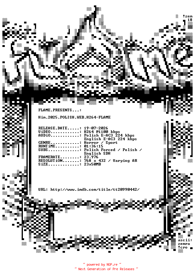 NFO for the release Him.2025.POLISH.WEB.H264-FLAME by FLAME