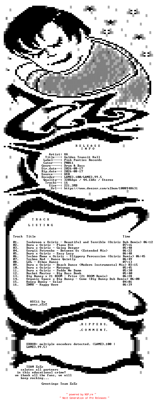 NFO for the release VA_-_Golden_Transit_Hall-(PN011)-WEB-2026-ZzZz_iNT by ZzZz_iNT
