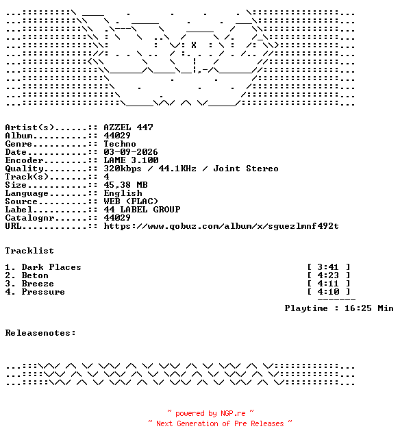 NFO for the release AZZEL_447-44029-WEB-2026-WAV by WAV