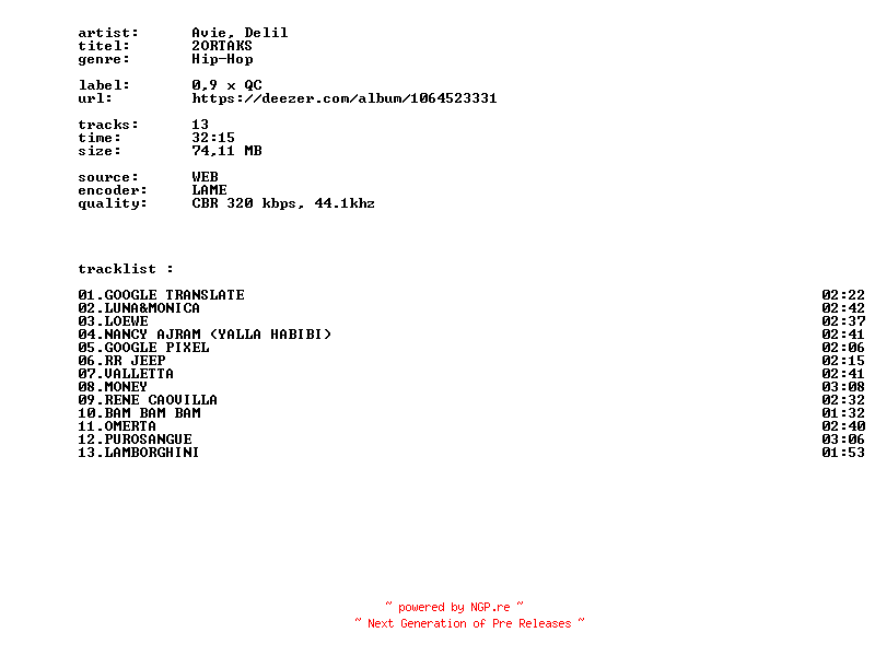 NFO for the release Avie_Delil_-_2ORTAKS-WEB-DE-2026-BITCOINS by BITCOINS