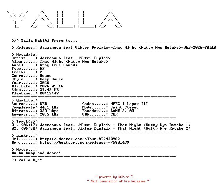 NFO for the release Jazzanova_feat_Vikter_Duplaix--That_Night_(Nutty_Nys_Retake)-WEB-2026-YALLA by YALLA