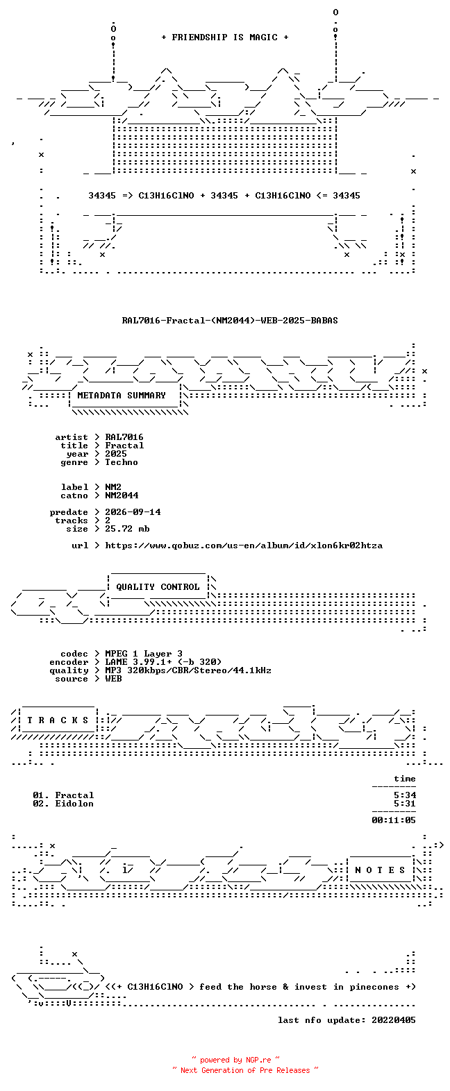 NFO for the release RAL7016-Fractal-(NM2044)-WEB-2025-BABAS by BABAS