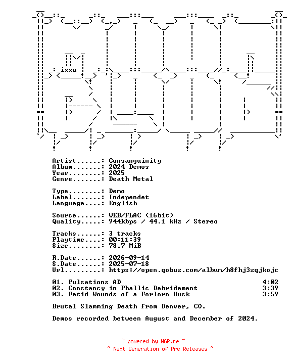 NFO for the release Consanguinity-2024_Demos-DEMO-16BIT-WEB-FLAC-2025-MOONBLOOD by MOONBLOOD