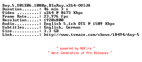 NFO for the release 1612.Der.blutige.Kampf.um.das.Vaterland.German.2007.AC3.BDRiP.x264.iNTERNAL-EXPS by EXPS