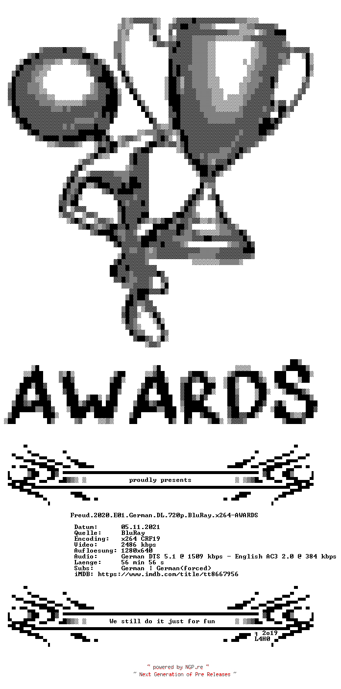 NFO for the release Freud.2020.E01.German.DL.720p.BluRay.x264-AWARDS by AWARDS