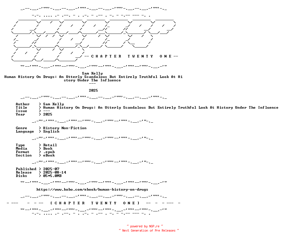 NFO for the release Sam.Kelly.-.Human.History.On.Drugs.An.Utterly.Scandalous.But.Entirely.Truthful.Look.At.History.Under.The.Influence.2025.RETAIL.EPUB.eBook-CTO by CTO