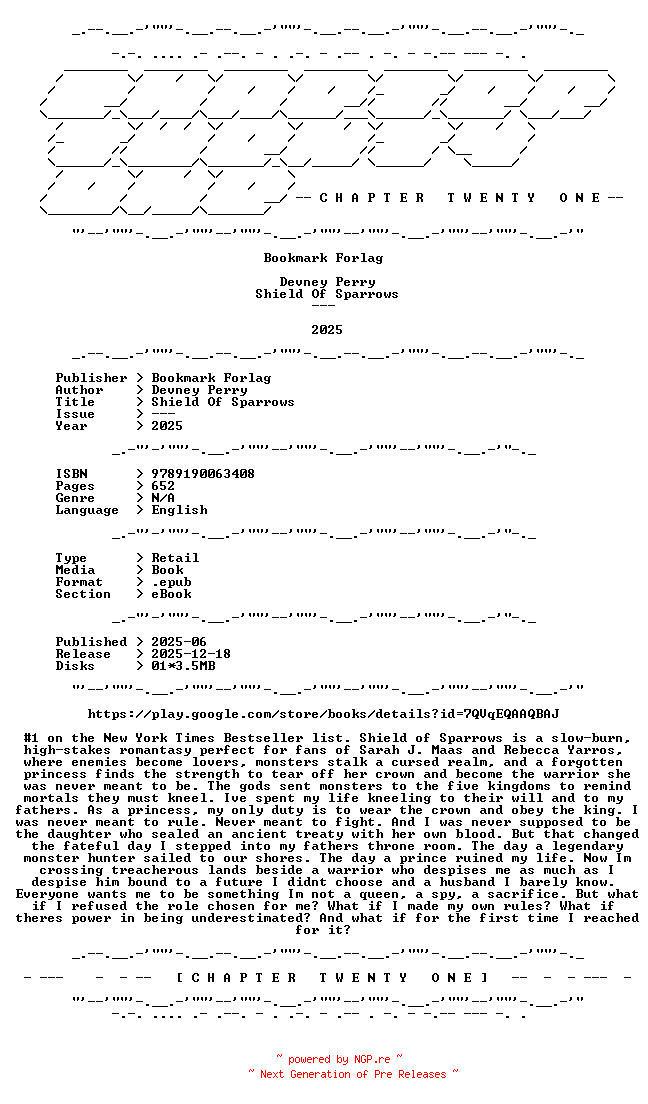 NFO for the release Devney.Perry.-.Shield.Of.Sparrows.2025.RETAIL.EPUB.eBook-CTO by CTO