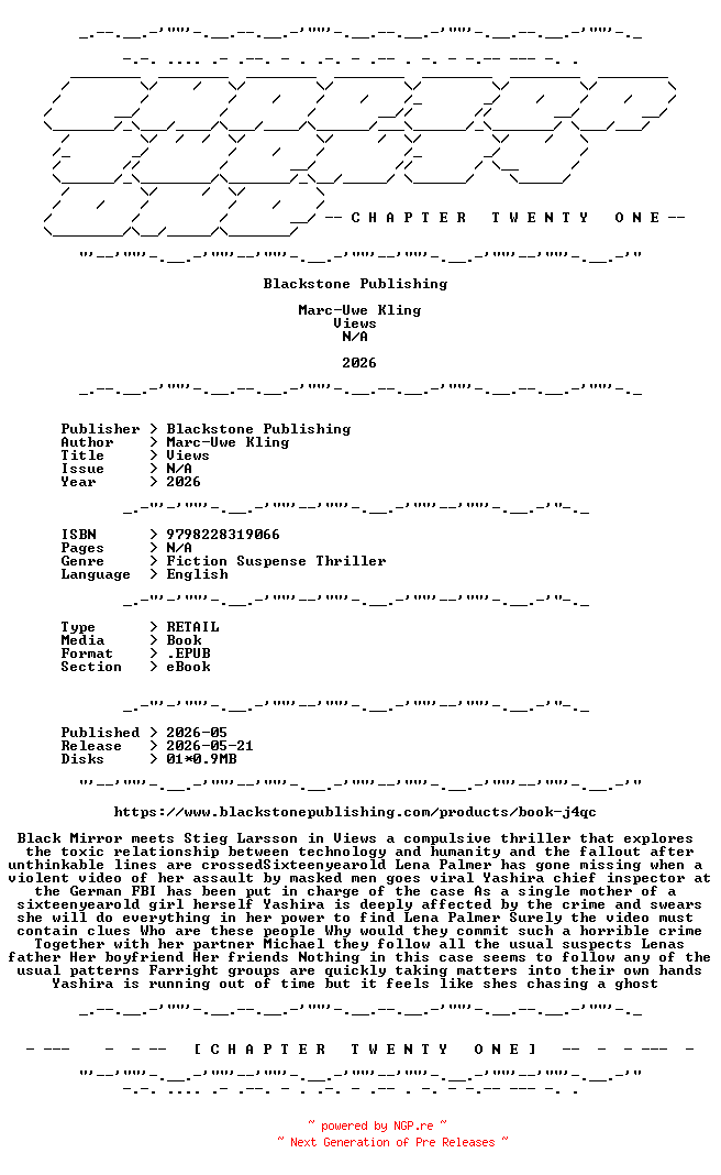 NFO for the release Marc-Uwe.Kling.-.Views.2026.RETAIL.EPUB.eBook-CTO by CTO
