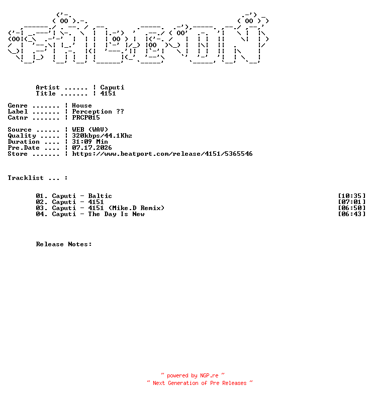 NFO for the release Caputi-4151-(PRCP015)-WEB-2025-FALCON by FALCON