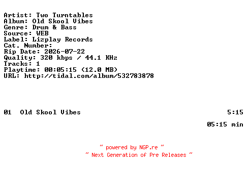NFO for the release Two_Turntables-Old_Skool_Vibes-SINGLE-WEB-2026-ZLS by ZLS