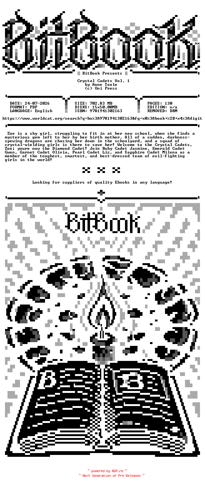 NFO for the release Oni.Press.-.Crystal.Cadets.Vol.01.2016.Retail.Comic.eBook-BitBook by BitBook