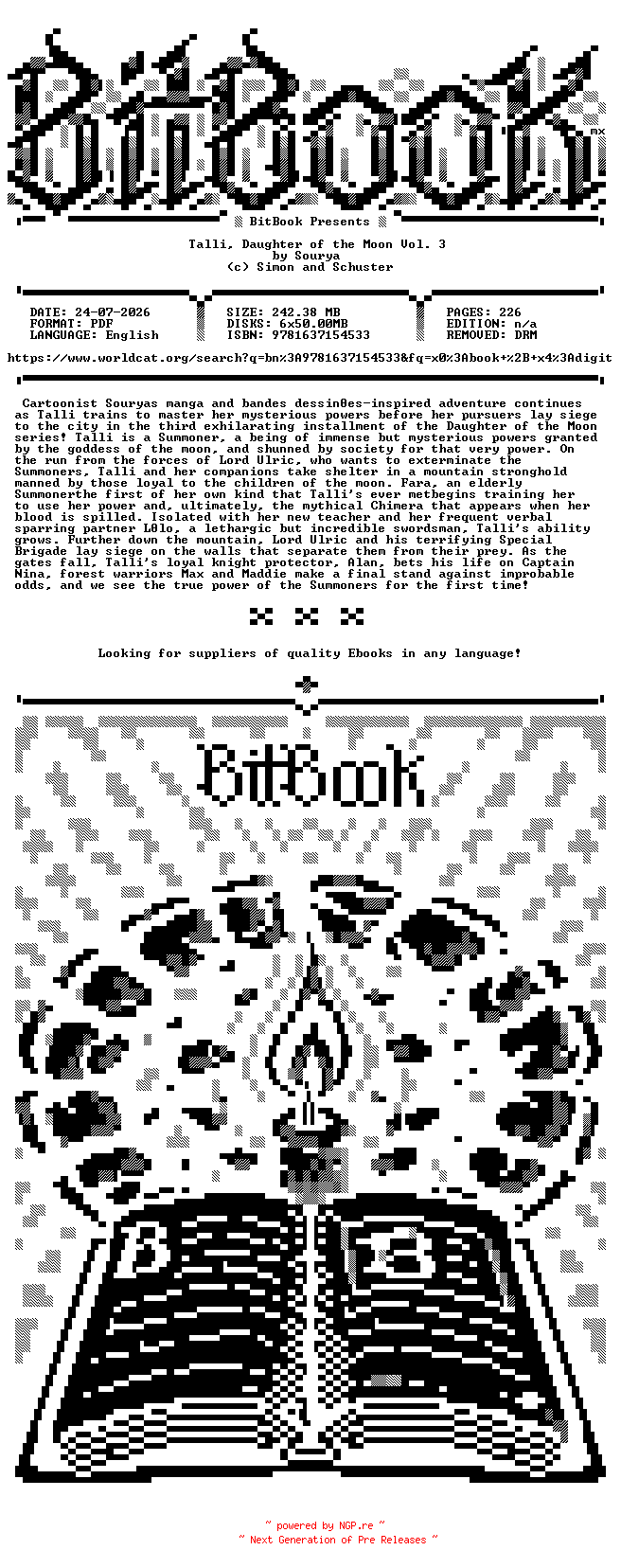 NFO for the release Oni.Press.-.Talli.Daughter.of.the.Moon.Vol.03.2024.Retail.Comic.eBook-BitBook by BitBook