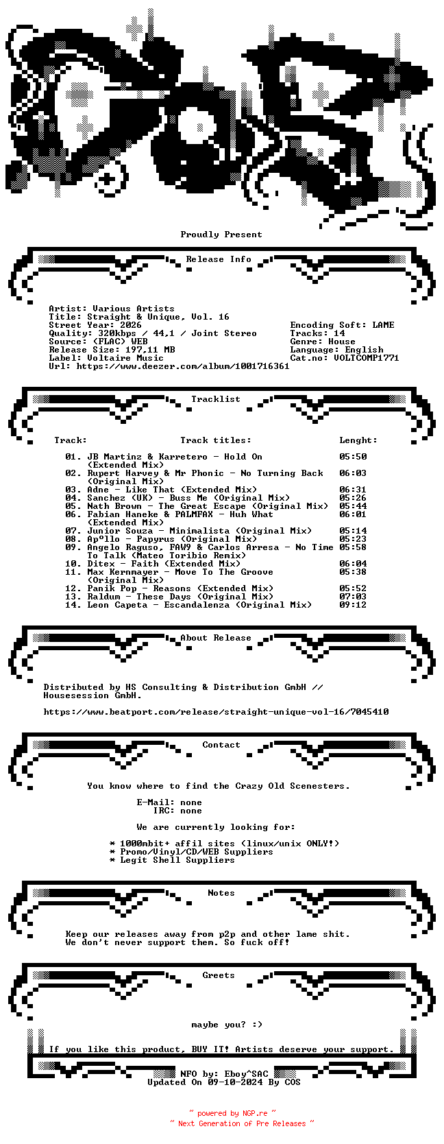 NFO for the release VA-Straight_And_Unique_Vol._16-(VOLTCOMP1771)-WEB-2026-COS by COS