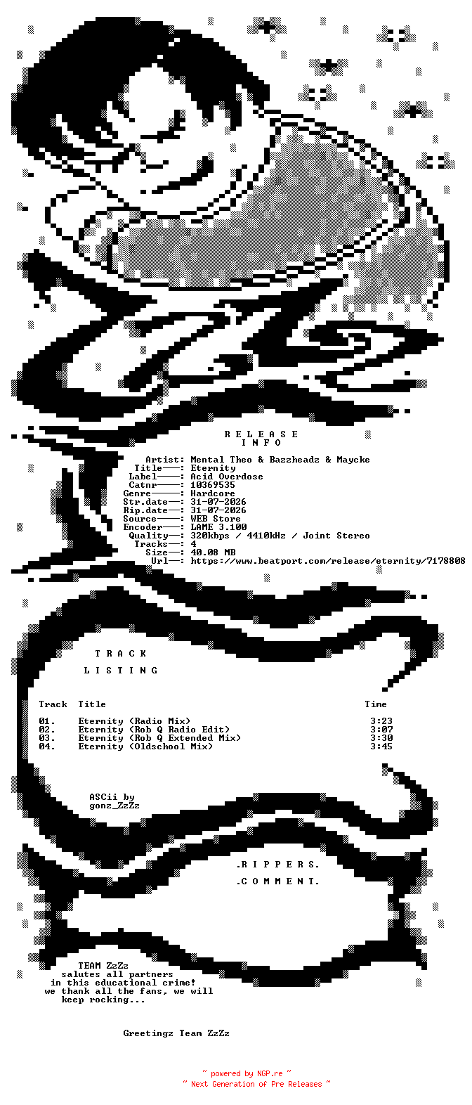 NFO for the release Mental_Theo_and_Bazzheadz_and_Maycke_-_Eternity-(10369535)-WEB-2026-ZzZz by ZzZz