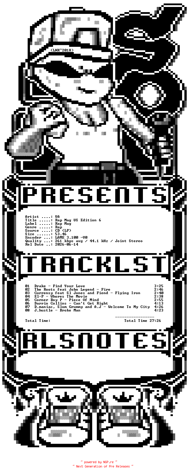 NFO for the release VA-Rap_Mag_US_Edition_6-2010-SO_INT by SO_INT