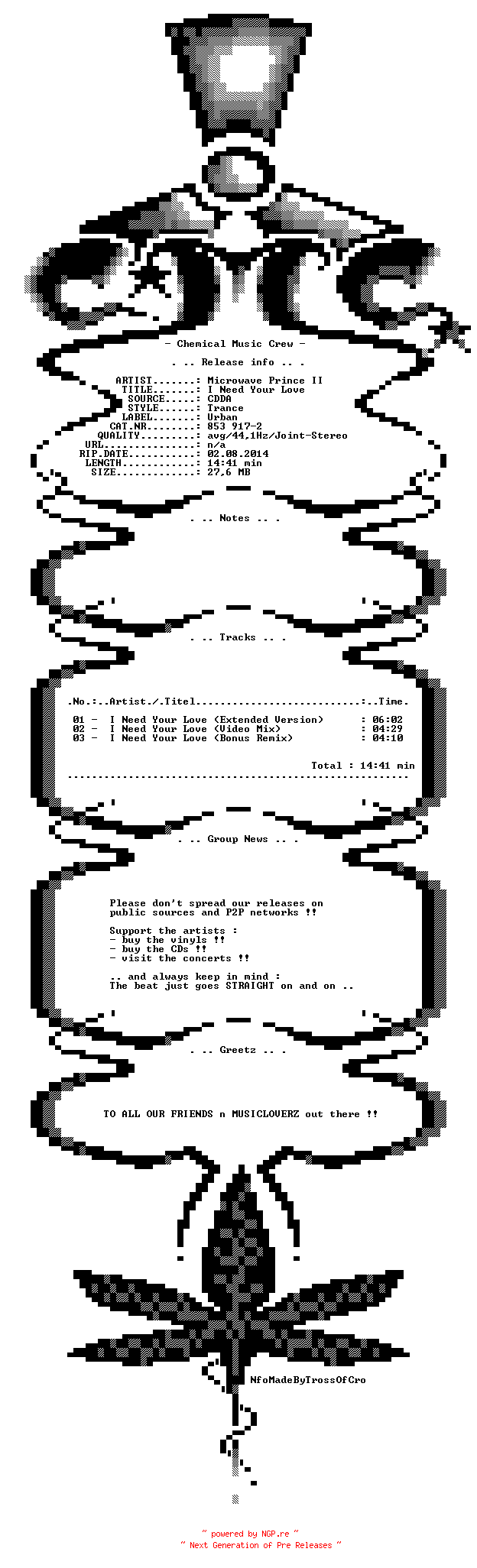 NFO for the release microwave_prince_ii--i_need_your_love-(853_917-2)-cdm-1994-cmc_int by cmc_int
