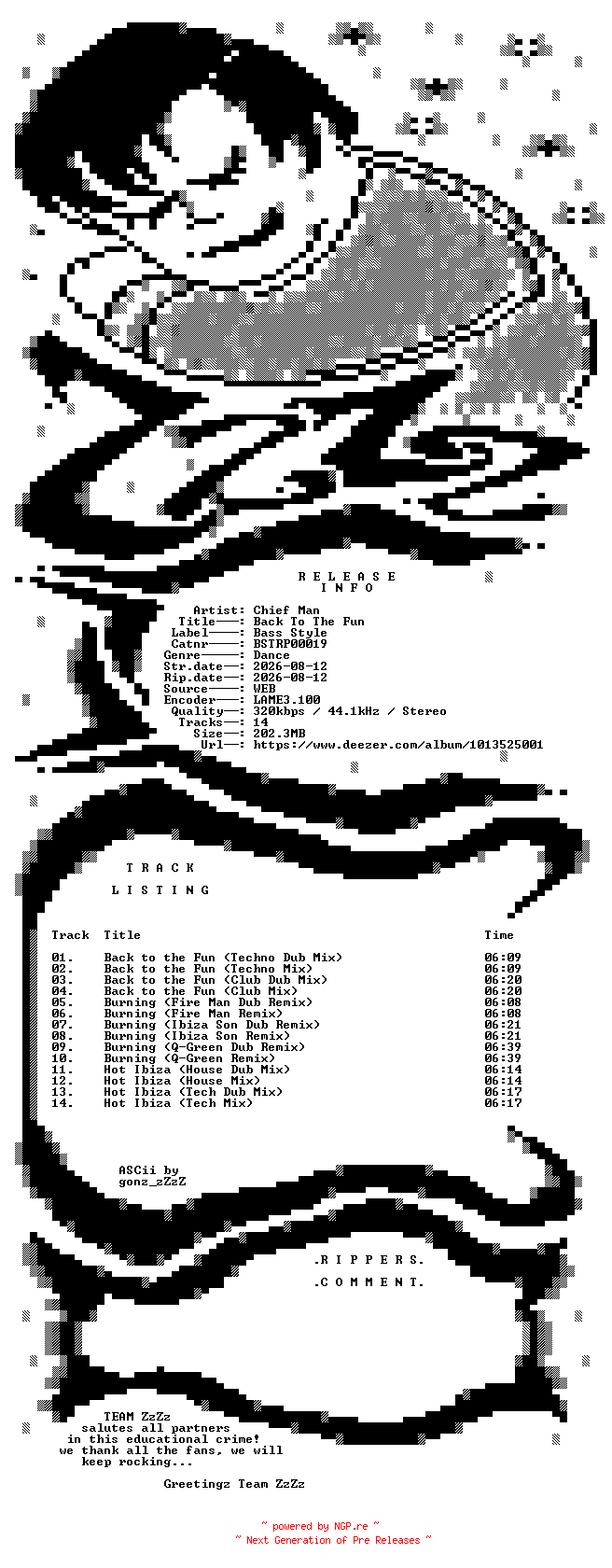 NFO for the release Chief_Man_-_Back_To_The_Fun-(BSTRP00019)-WEB-2026-ZzZz by ZzZz